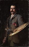 Frederick Mccubbin portrait oil painting artist